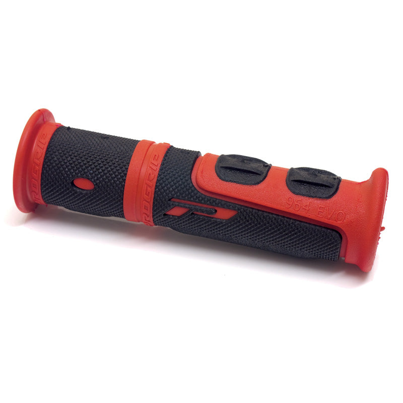 HAND GRIPS 964N EVO ATV BLK/RED (GONT).