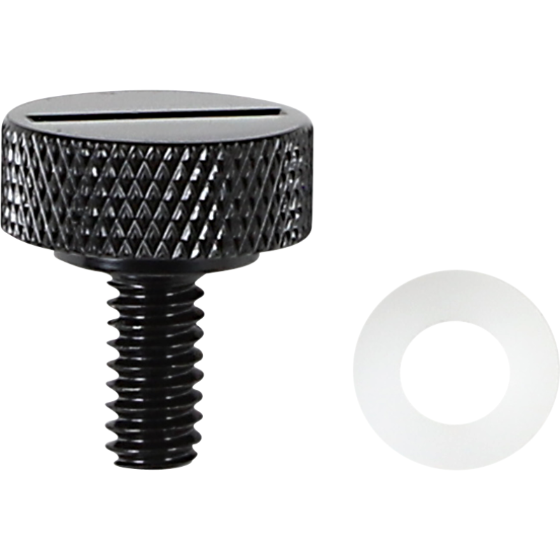 SEAT KNOB BLK SLOT 1/4-20