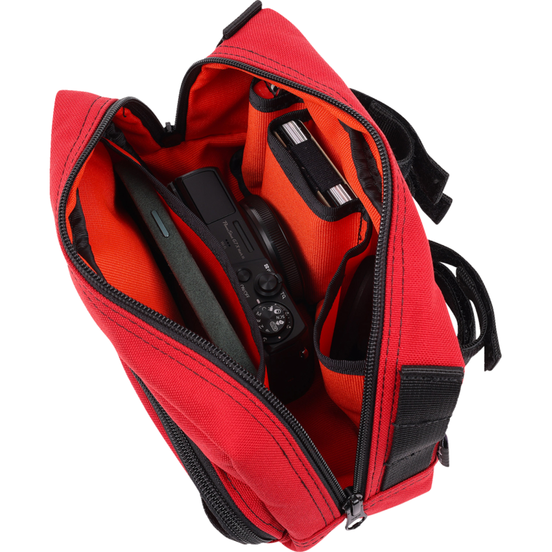 BAG HANDLEBAR TSC RED