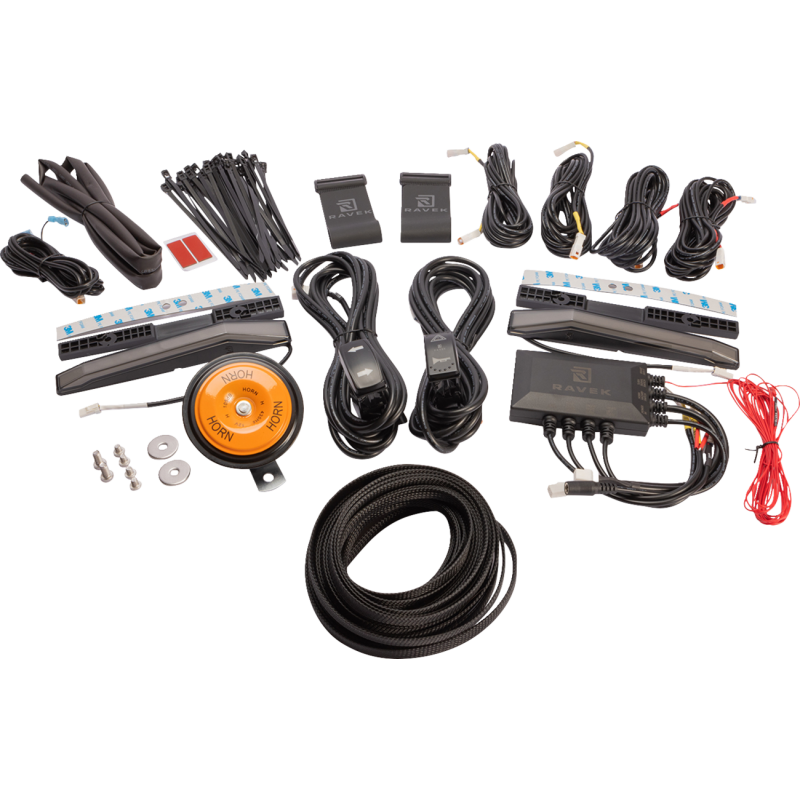 TURN SIGNAL KT W/WHITE RUNNING LIGHTS RAVEK POLARI