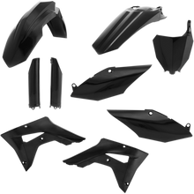Plastic Kit- FULL CRF450RX:17-17 black