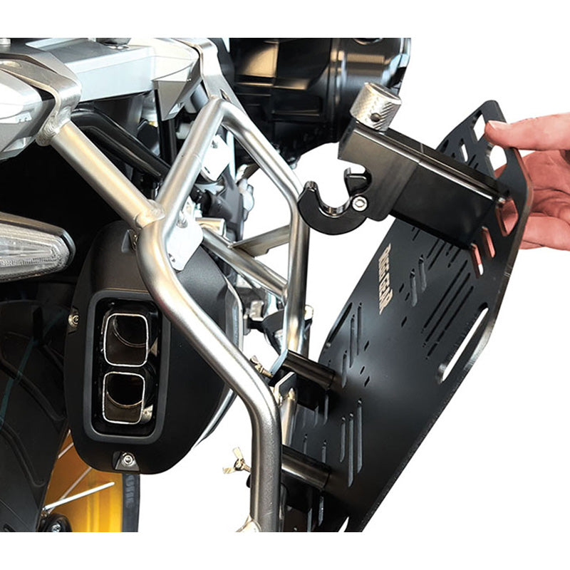 SADDLEBAG PLATE LATCH EXTENSION
