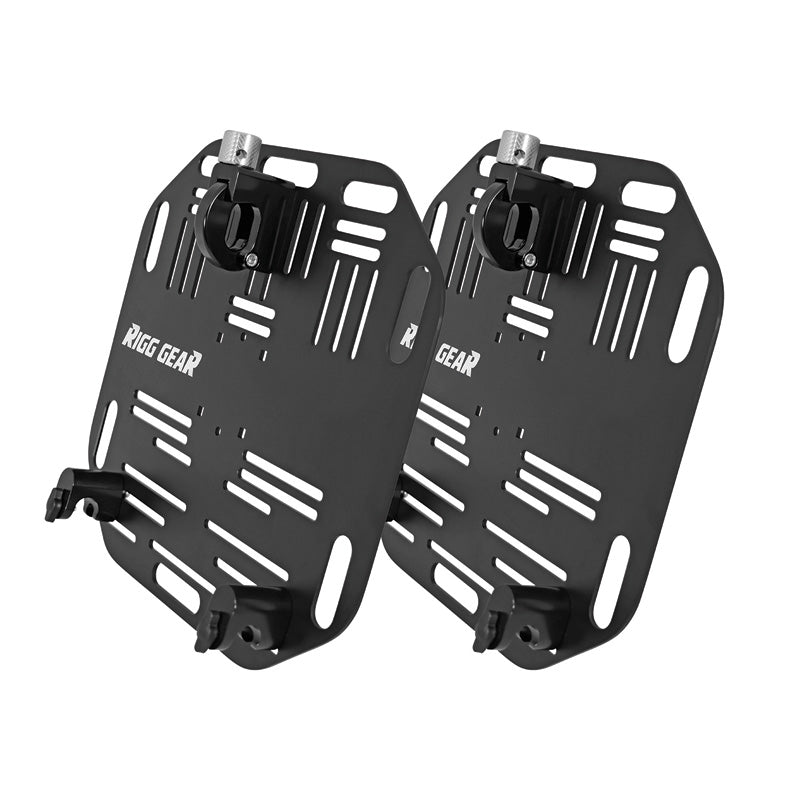 @RIGG GEAR QUICK RELEASE SADDLEBAG PLATES-FLATBAR