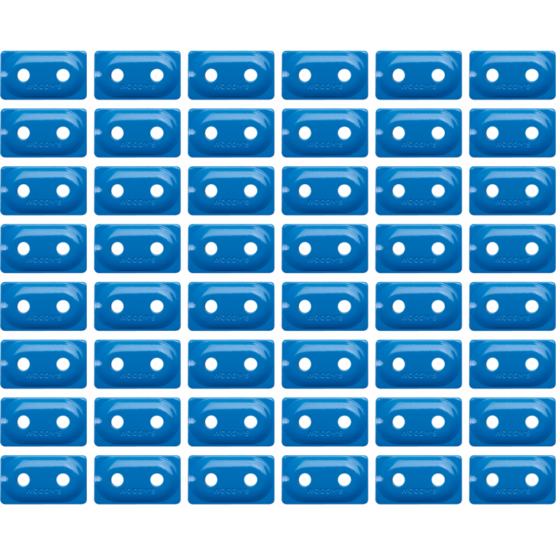 BACKER 2HOLE ALM BLU 48PK