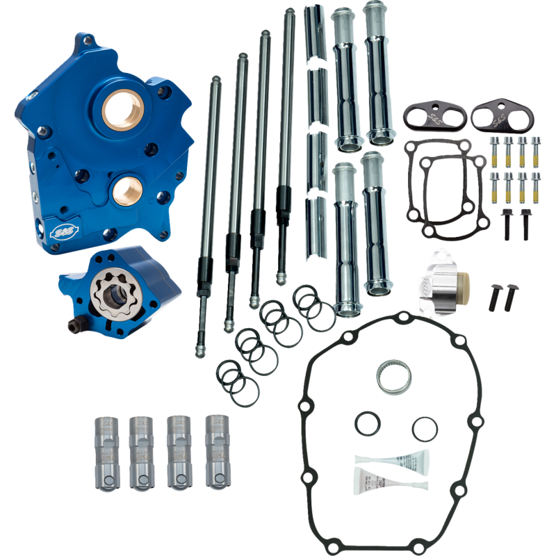 Cam Chest Kt w/o Cams Chain drive Oil cooled Chr P