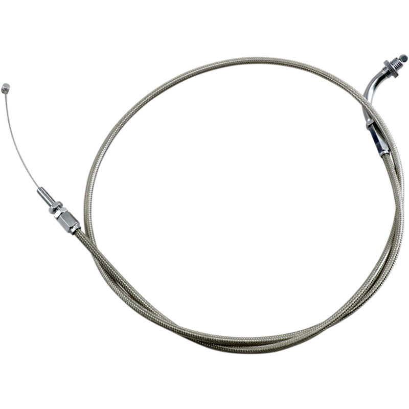 THROTTLE CABLE PULL CLEAR ARMOUR COATED
