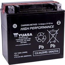 YTX14H-BS HI-PERF W/ACID PACK