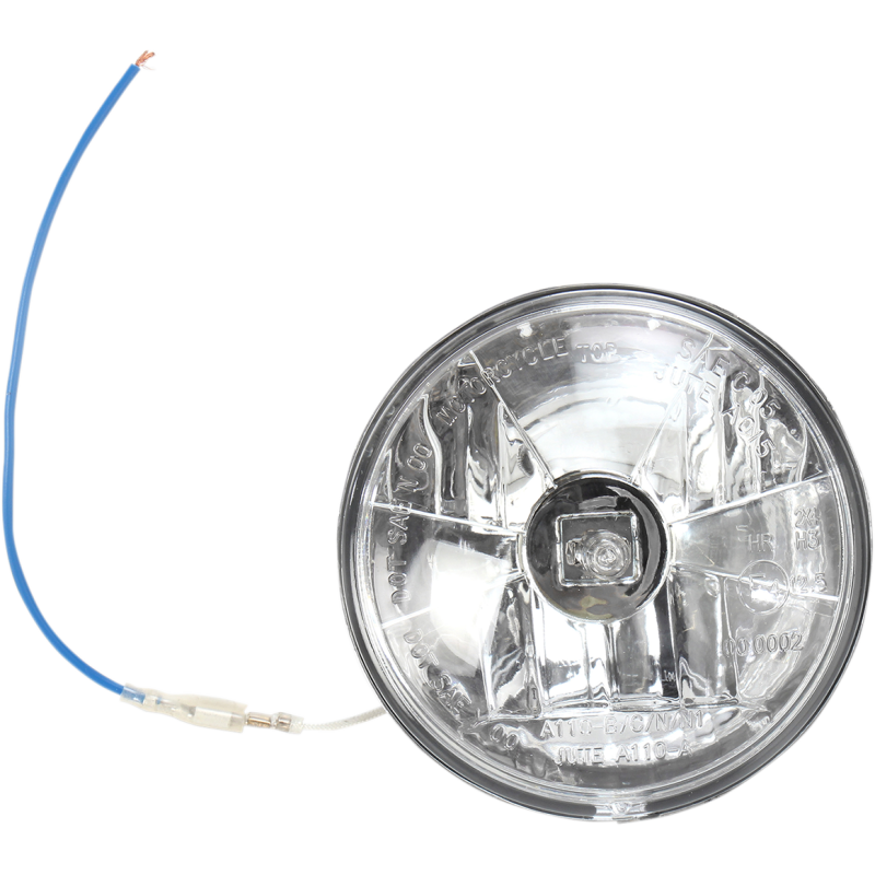 4-1/2" CLEAR DIAMOND S/L LENS 50W EA