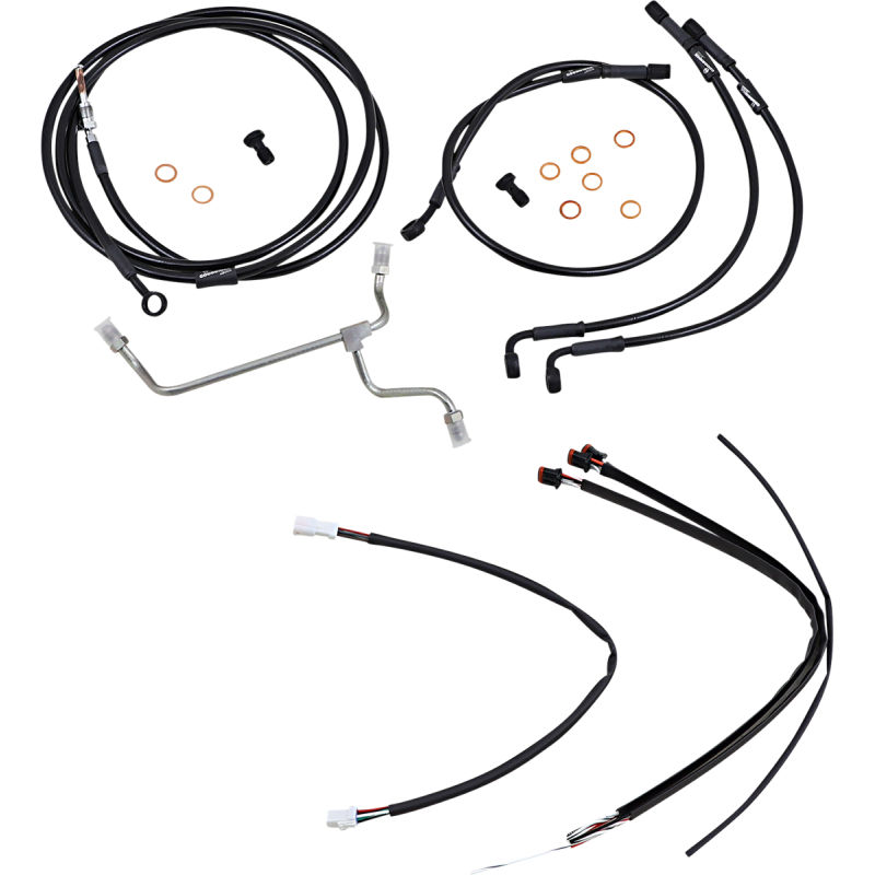 Control Kit - 14" Ape Hanger Handlebars
