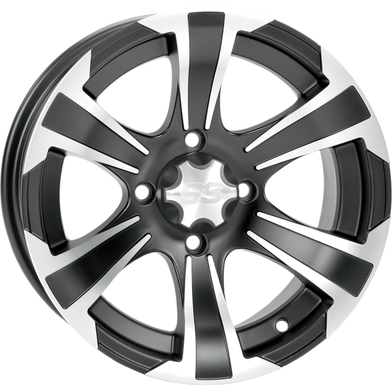 SS312 ALLOY 14X8 4/156 5+3 MATTE-BK W/MA