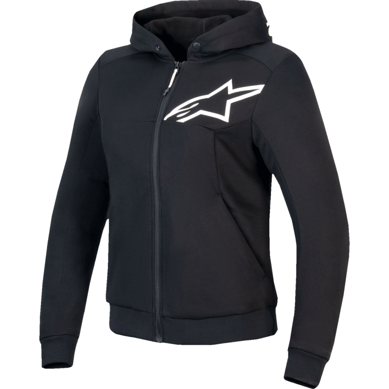 JACKET/HOODIE 4W CHROME V2 BLK/WHT 2XL