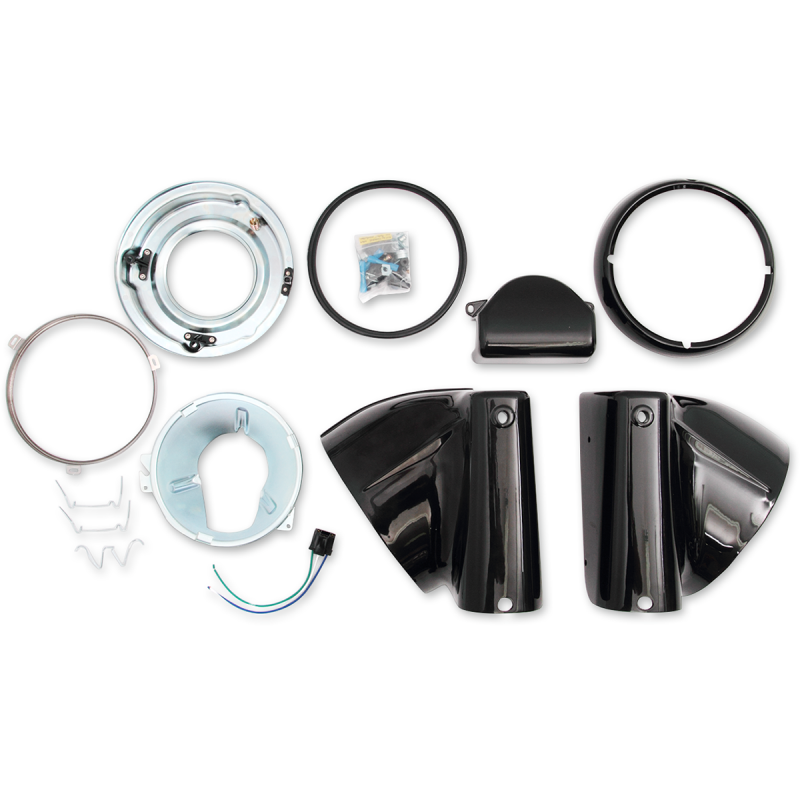 NACELLE HD.LT.GL/BLK 00-17 FLST