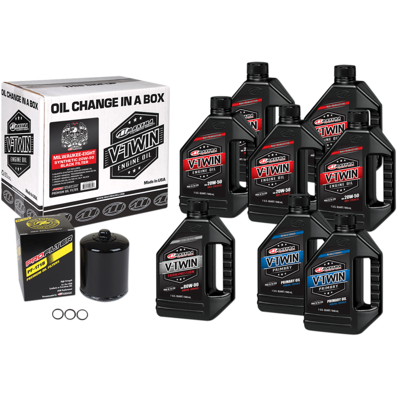 KIT OIL CHANGE SYN MIL 8 BLK