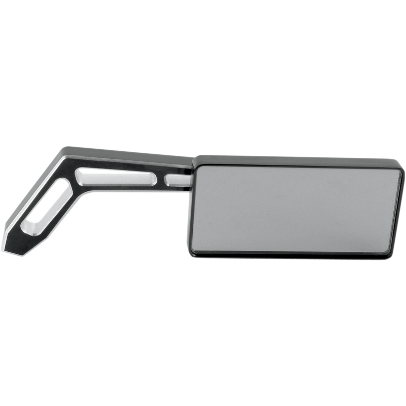 MIRROR WW CUTOUT STEM RECT SMTH BLKANO R