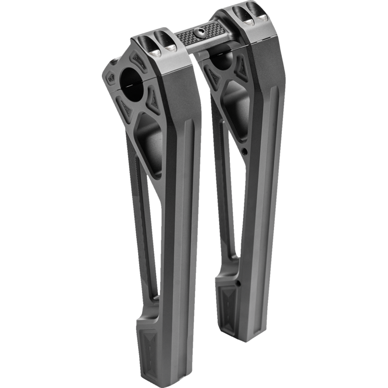 FASTBACK RISERS UNIVERSAL 10" BLACK