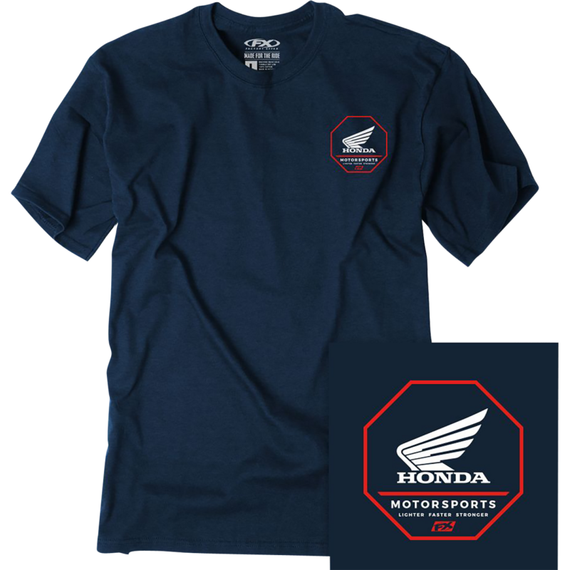 HONDA OCTAGON T-SHIRT NVY XXL