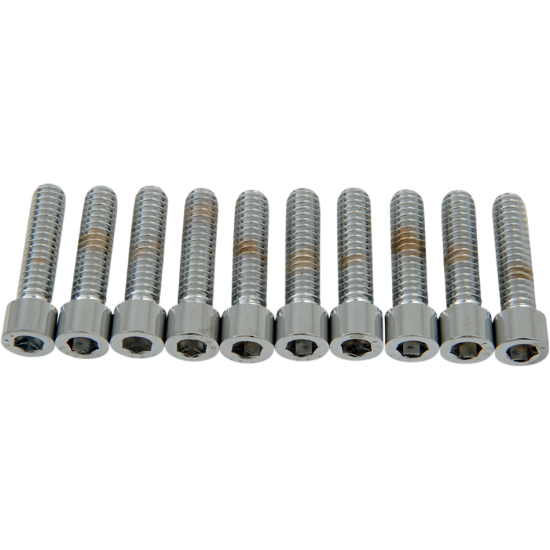 1/4-20*1 ALLEN BOLTS(10)CY-CHROME SMOOTH