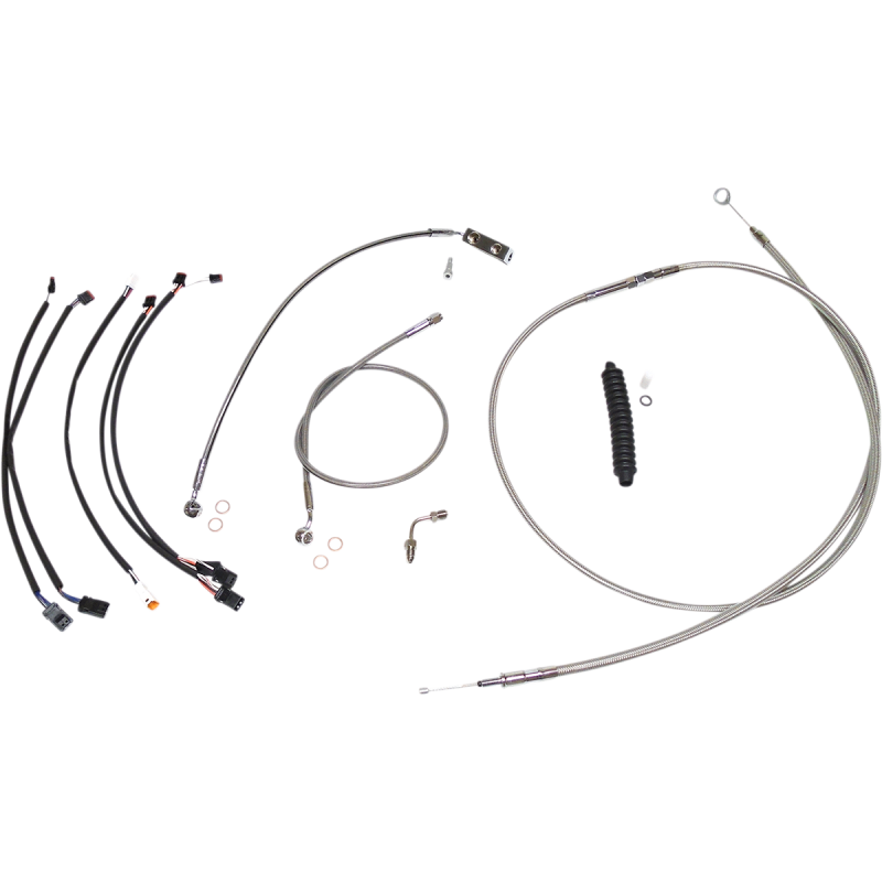 Control Cable Kit - XR - Stainless Steel/Chrome