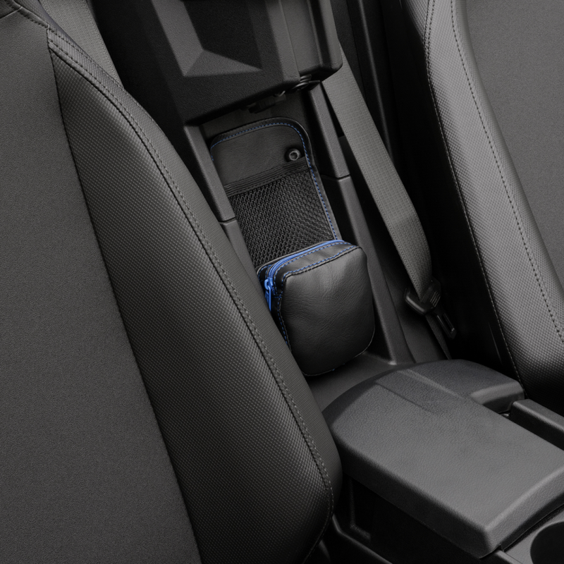 REAR CONSOLE ORGANIZER BL Zipper & Stitch