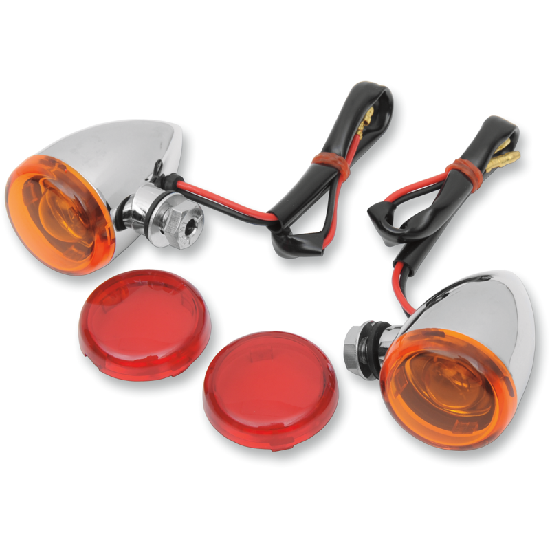 MINI DEUCE MARKER LIGHTS AMB/RED (PR)