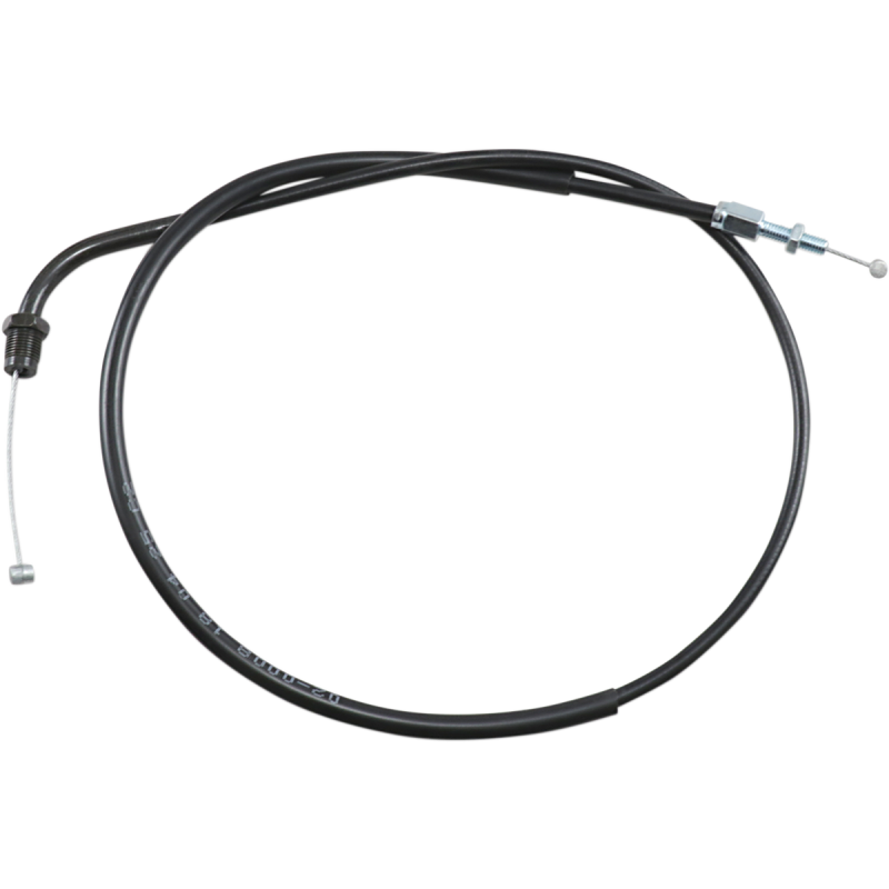 THROTTLE CABLE BLACK VINYL