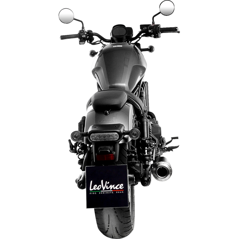MUFFLER SLASSIC BLK 21-24 REBEL 1100