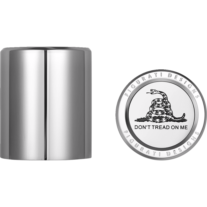 ND MAG DOCKING COVERS SILVER WITH DTOM 25.2X32mm