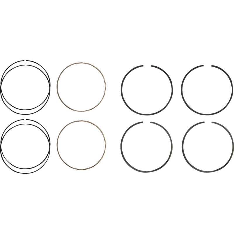 Piston Ring Set - 114" 4.00 Standard - M8