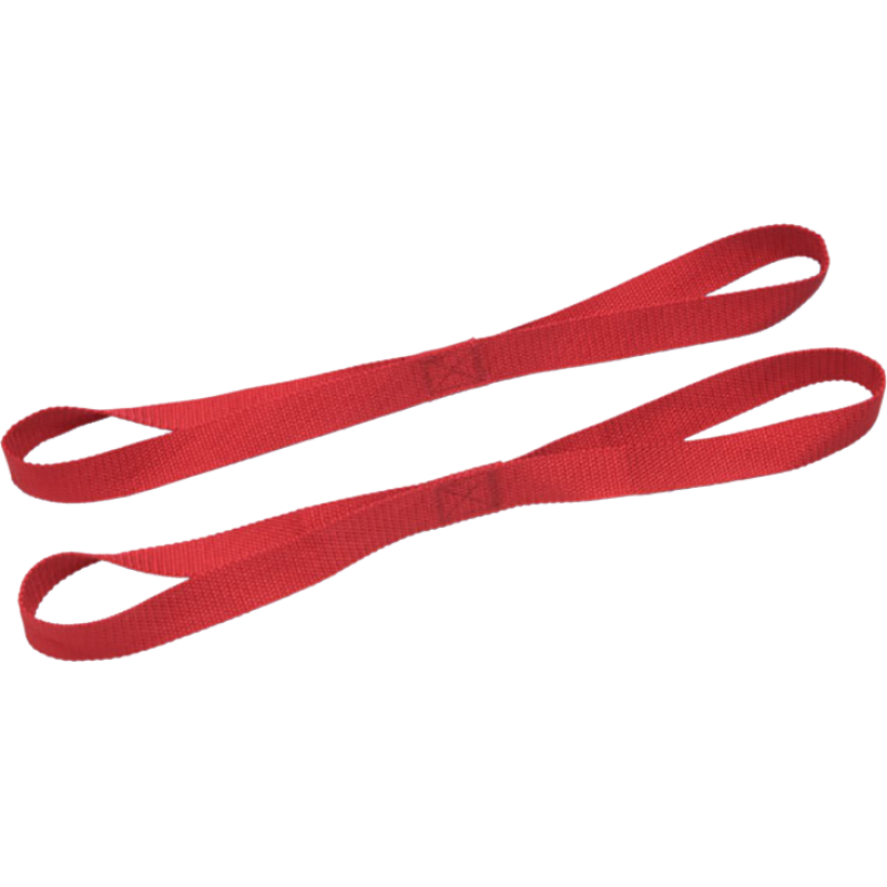 18" LOOPED NYLON TIE DOWN  PR