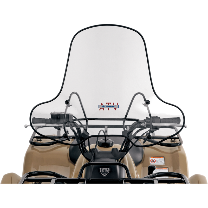 ATV WINDSHIELD NO HEADLIGHT CUT STD