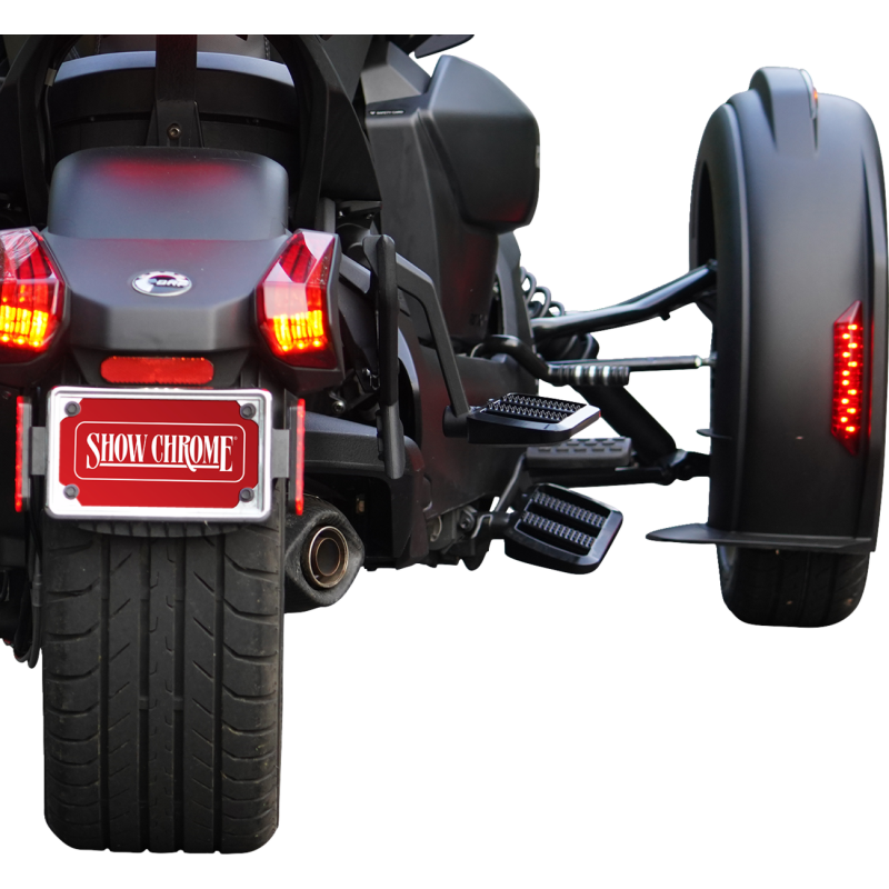 COMBAT PASSENGER BOARDS CAN-AM RYKER BLACK