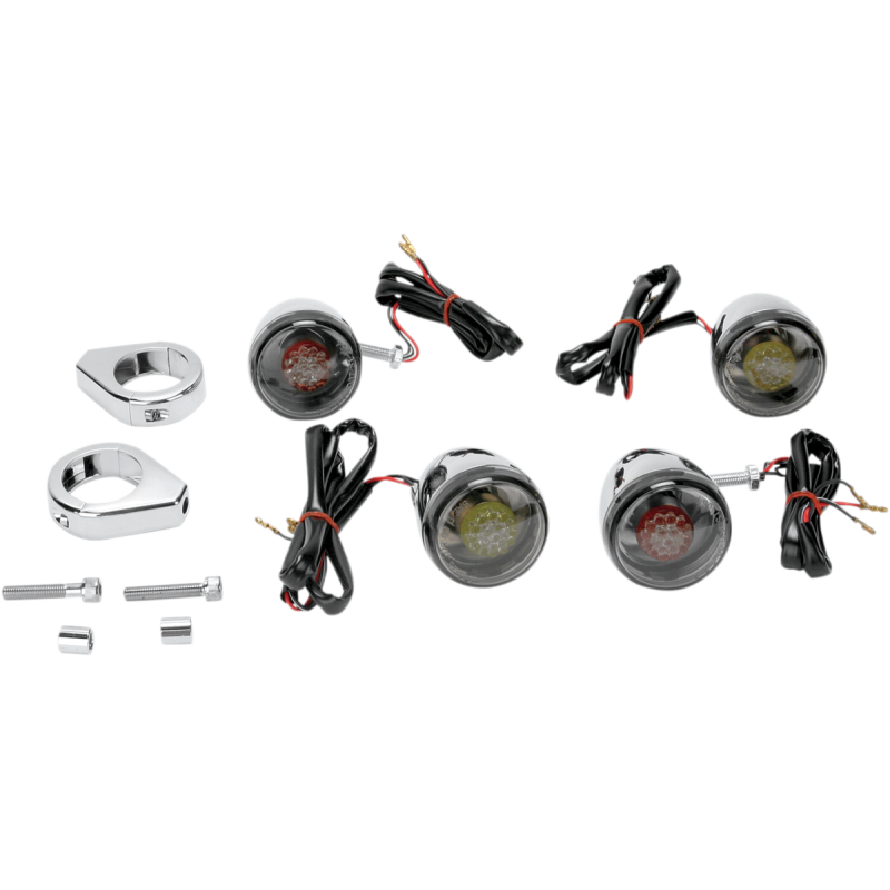 LED DEUCE T/SIGNAL KIT W/ SMK LENS