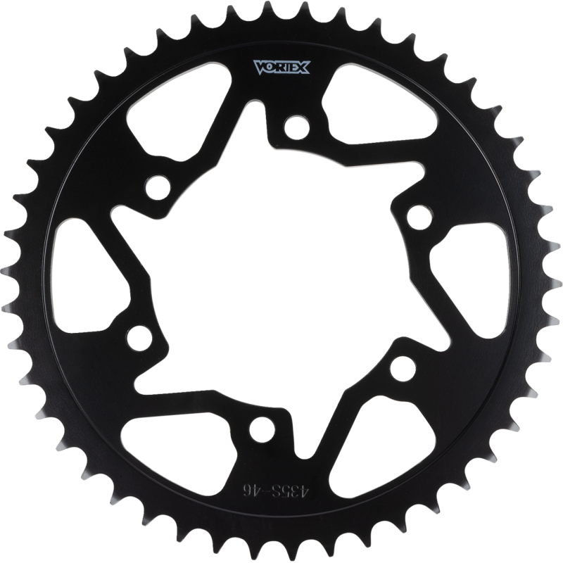 SPROCKET VORTEX STEEL REAR 520-46 TOOTH BLK