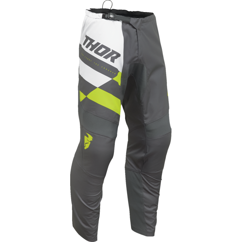 PANT SECTOR CHKR GY/AC 30