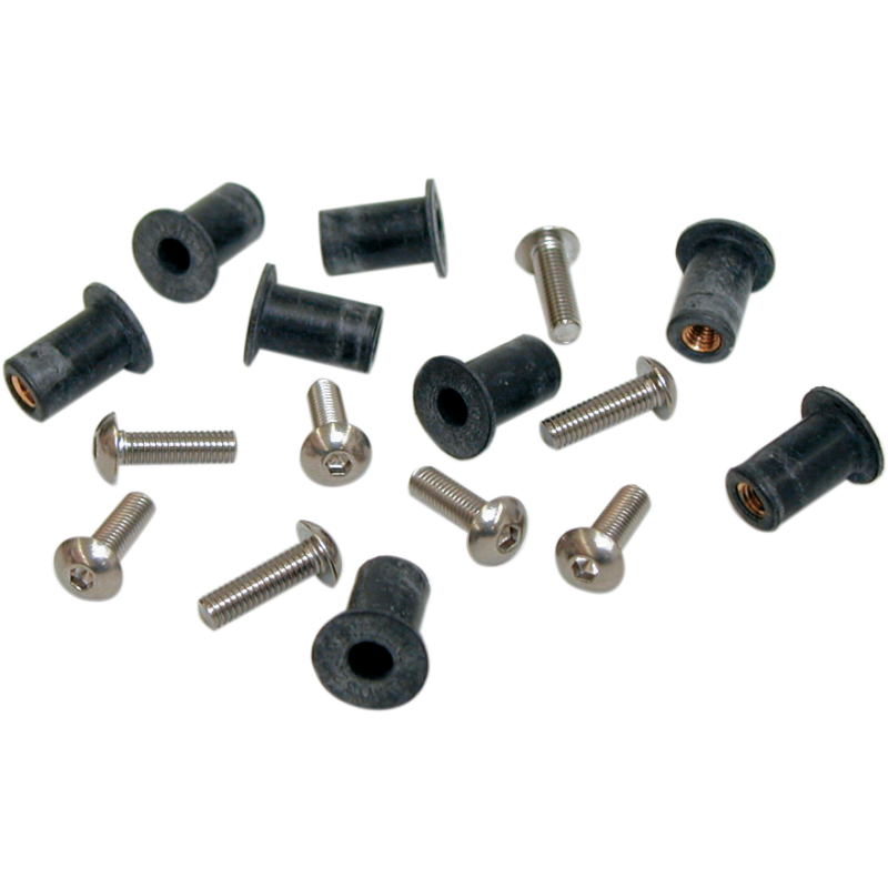Windscreen Wellnut 9X14MM 8PK