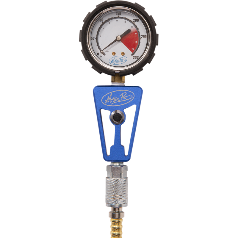 COMPRESSION TESTER WITH 10 MM, 12 MM, 14 MM ADAPTERS