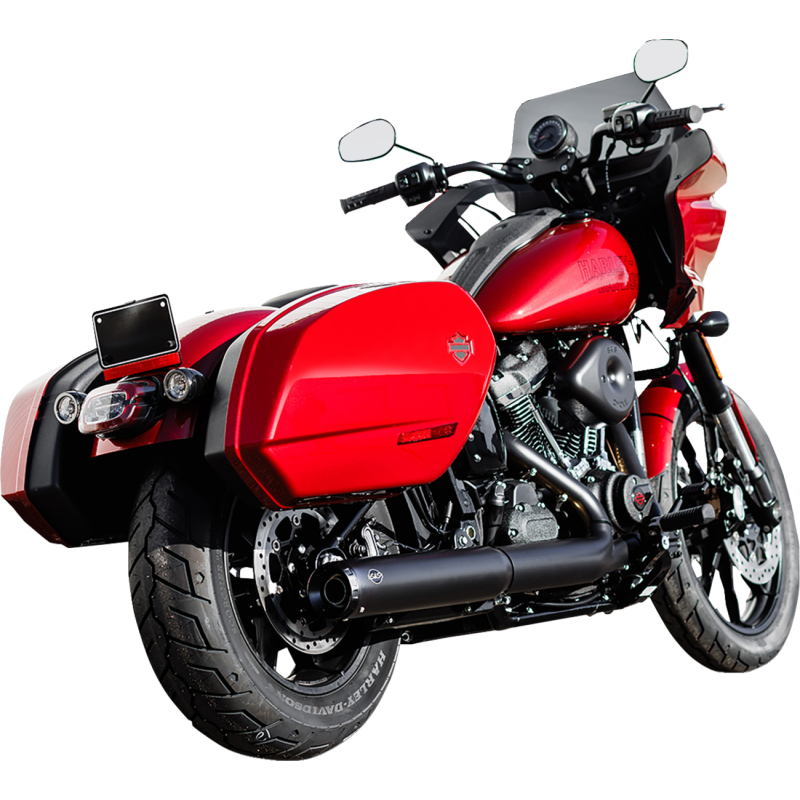 GRAND NATIONAL SLIP-ON MUFFLER  4" BLACK M8 SOFTAIL