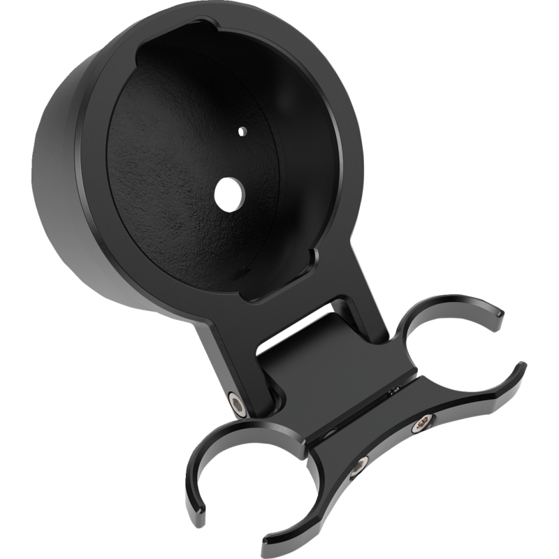 GAUGE MOUNT T-BAR SINGLE 1.25" BLACK