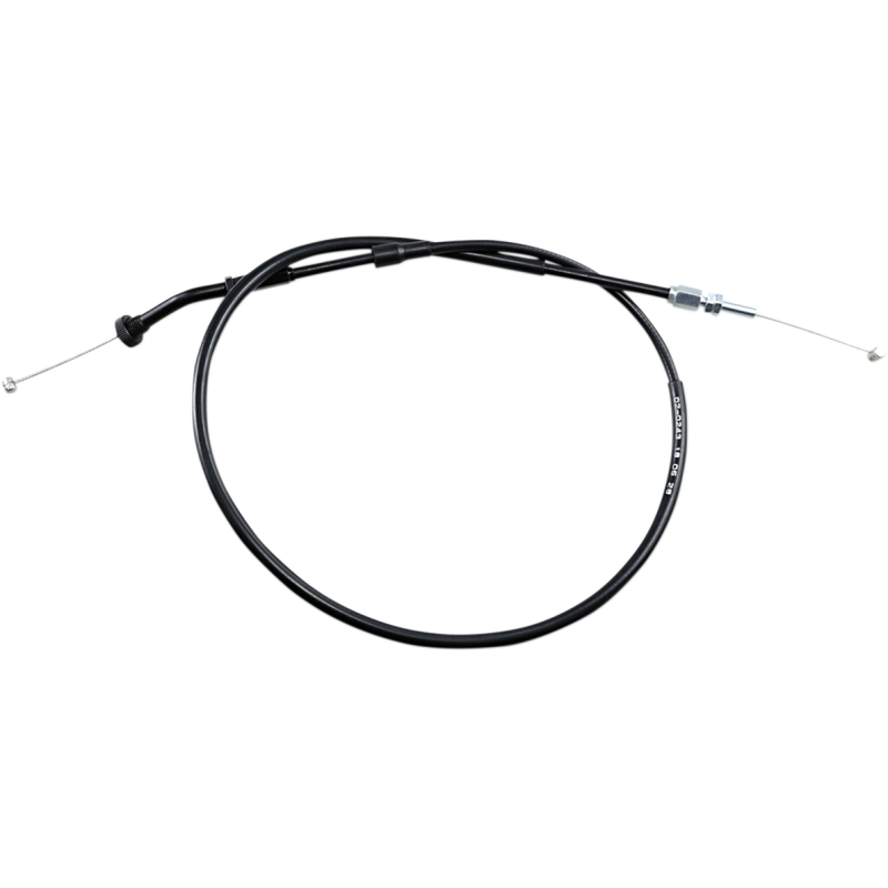 THROTTLE CABLE BLACK VINYL