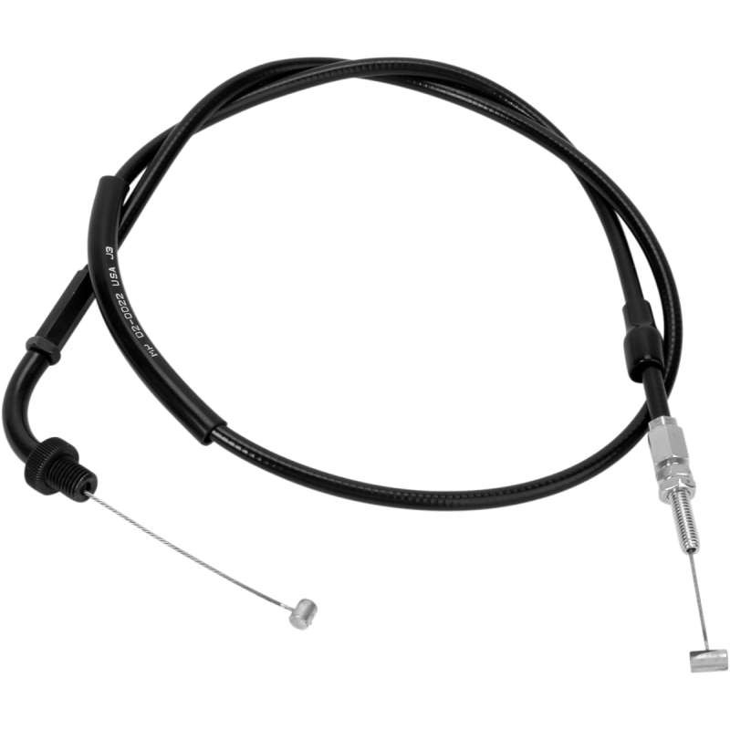 THROTTLE CABLE PULL BLACK VINYL