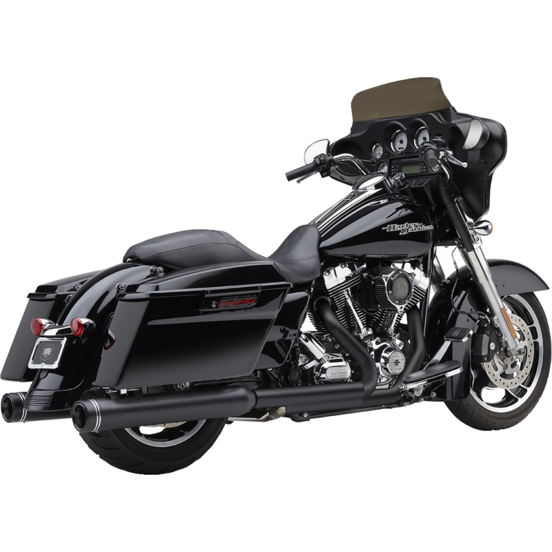 MUFFLER NH 4" FLH BLK ST