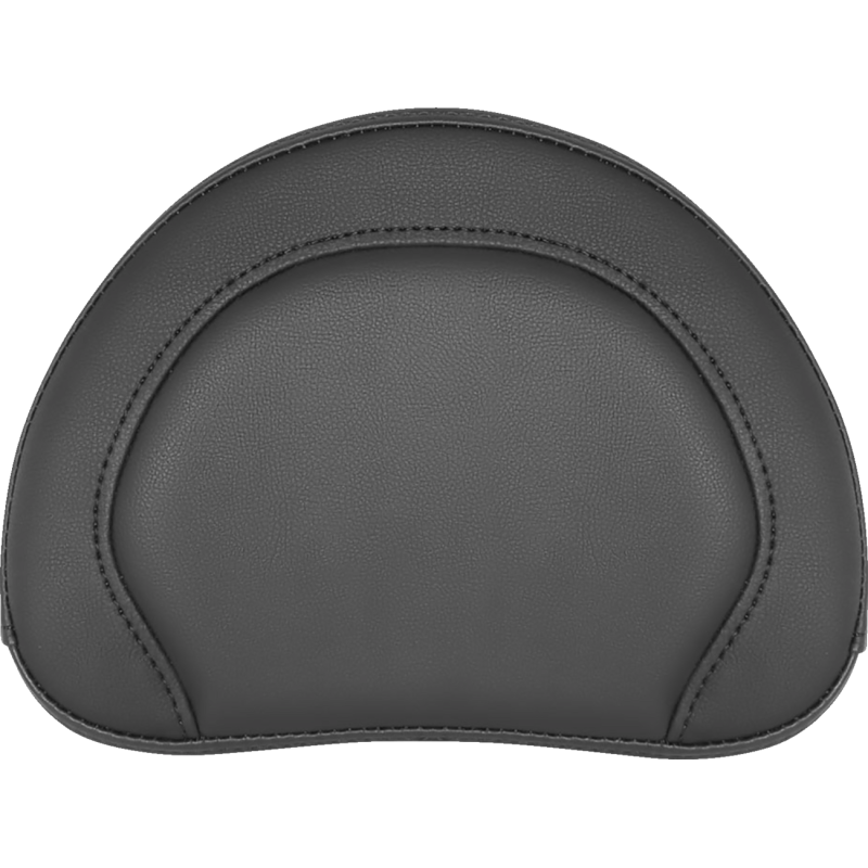 ROADSOFA SISSY BAR PAD - BLACK W/ BLACK STITCHING UNIVERSAL