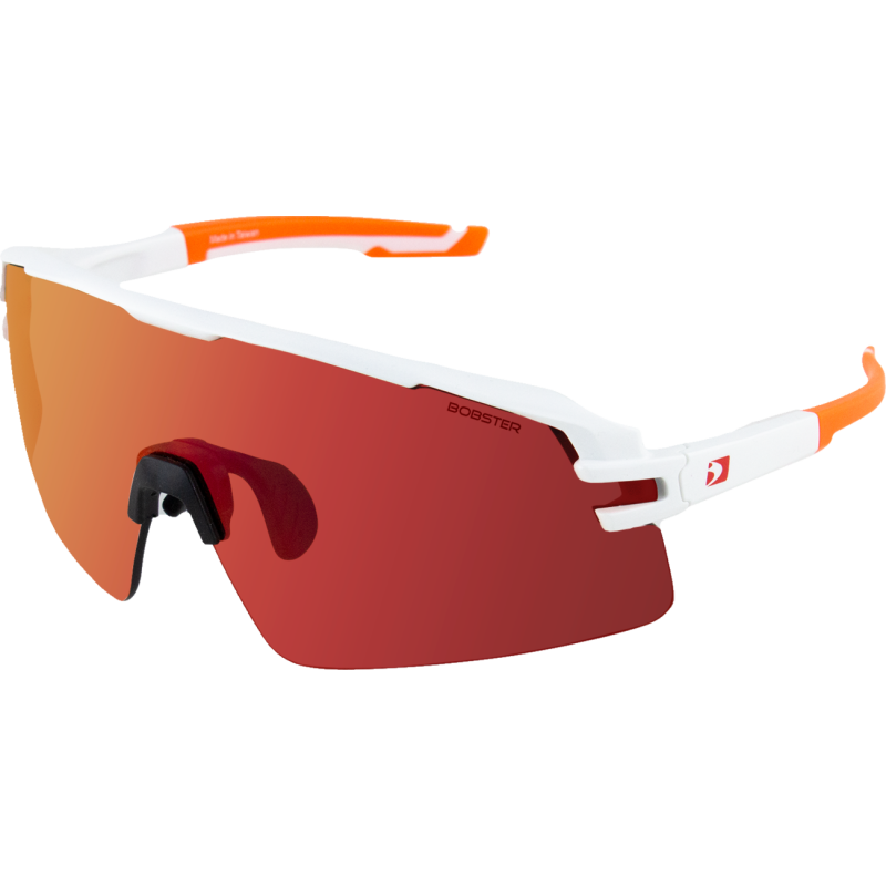 SUNGLASS FLASH WHT/ORG