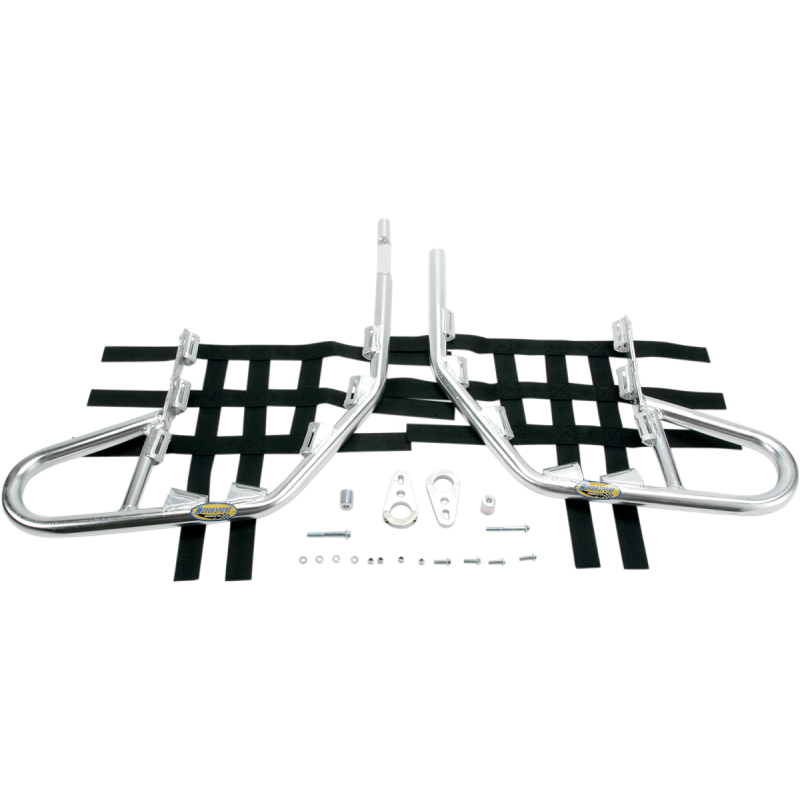 DVX/KFX/LTZ400 ALUMINUM NERF BARS SILVER