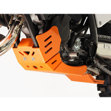 XTR SKIDPLATE 8MM KTM-  125 SX-XC-ORANGE