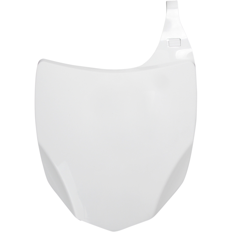 FRONT # PLATE- KX250F/450F:09-10 WHITE