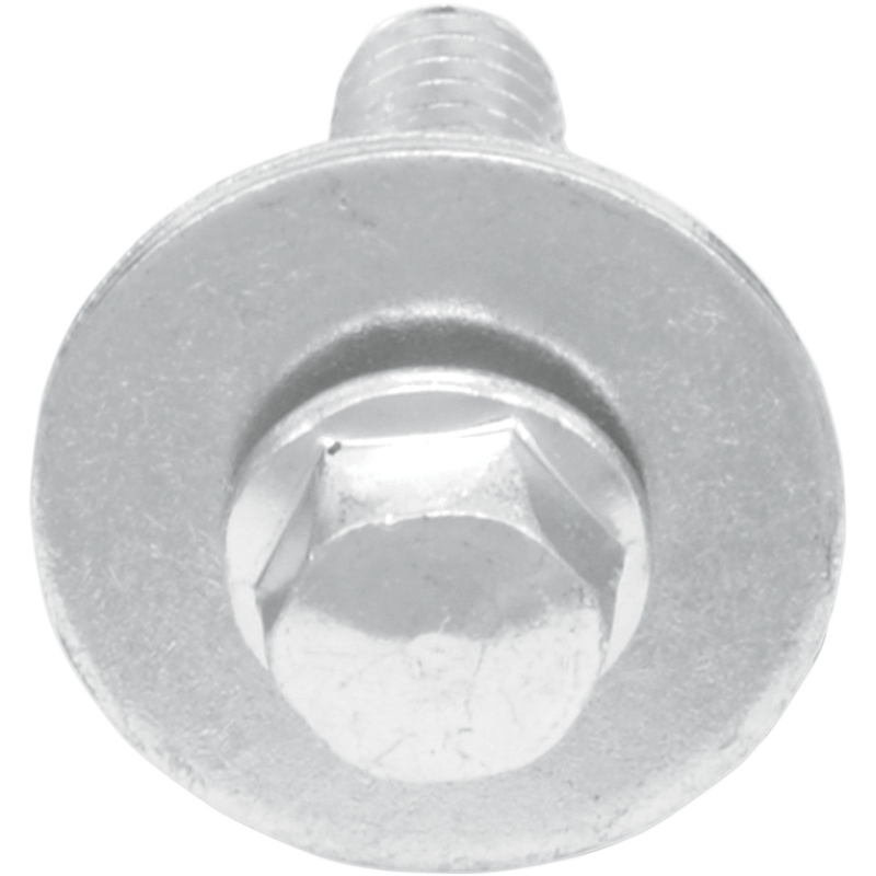 M6-1.0x20 8mm Hex Flange Bolt w 20mm Washer (10Pk)