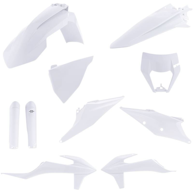PLASTIC KIT KTM WHT