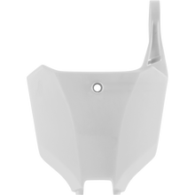 PLATE FRONT # HON WHT
