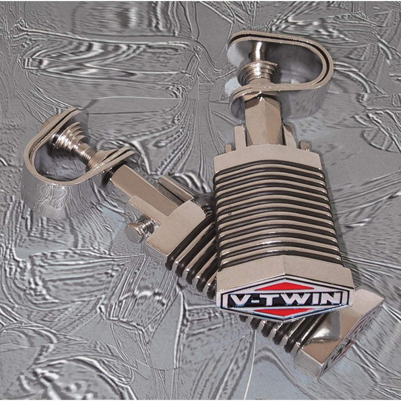 PEGS V-TWIN DIAMOND 1'1 1/4' CLAMPS.